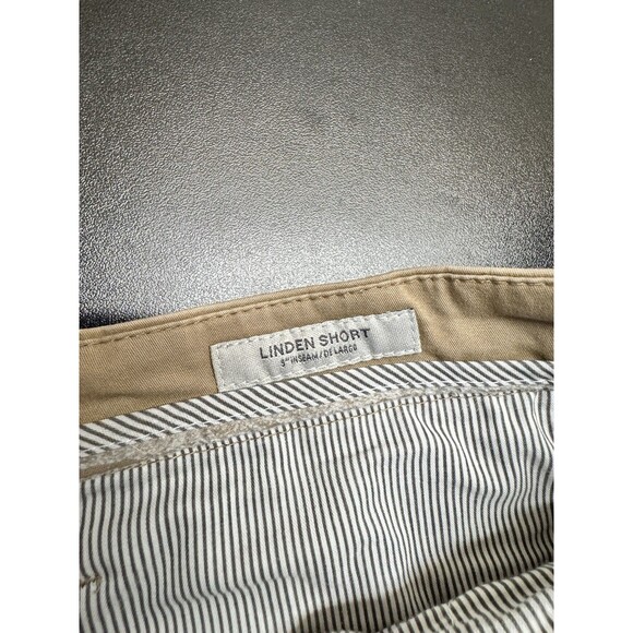 Goodfellow & Co Men's The Every Wear Flat-front Shorts 9" Inseam Size 34 Tan - Picture 3 of 4